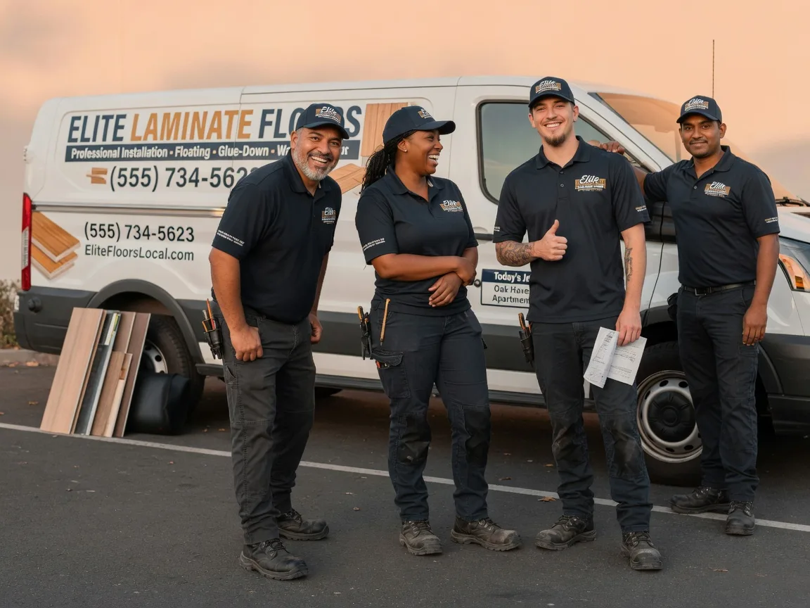 Laminate flooring installation company in Hillman, MN